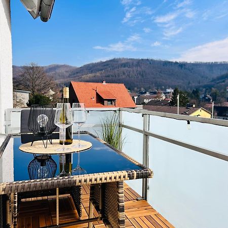 Harzburgliving Wohnung Goethe'S Ausblick Bad Harzburg Exterior foto
