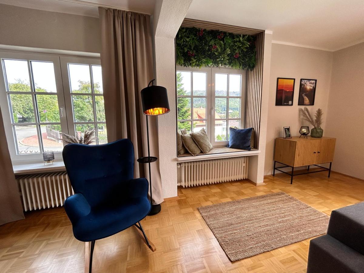 Harzburgliving Wohnung Goethe'S Ausblick Bad Harzburg Exterior foto