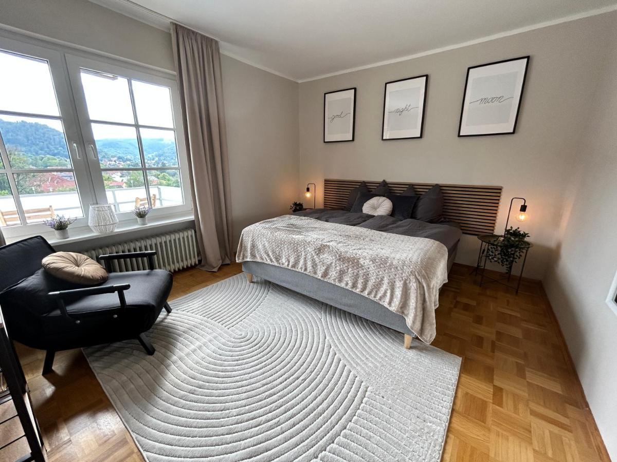 Harzburgliving Wohnung Goethe'S Ausblick Bad Harzburg Exterior foto