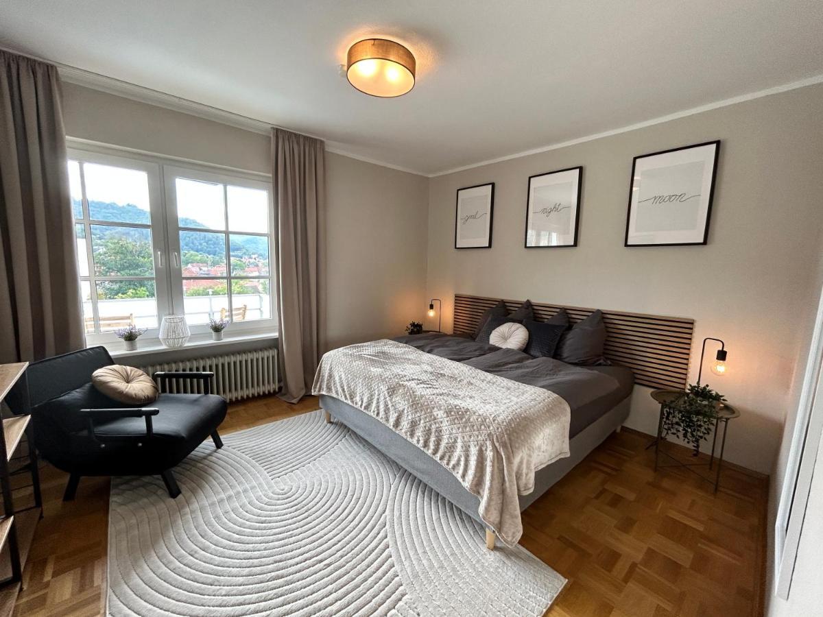 Harzburgliving Wohnung Goethe'S Ausblick Bad Harzburg Exterior foto